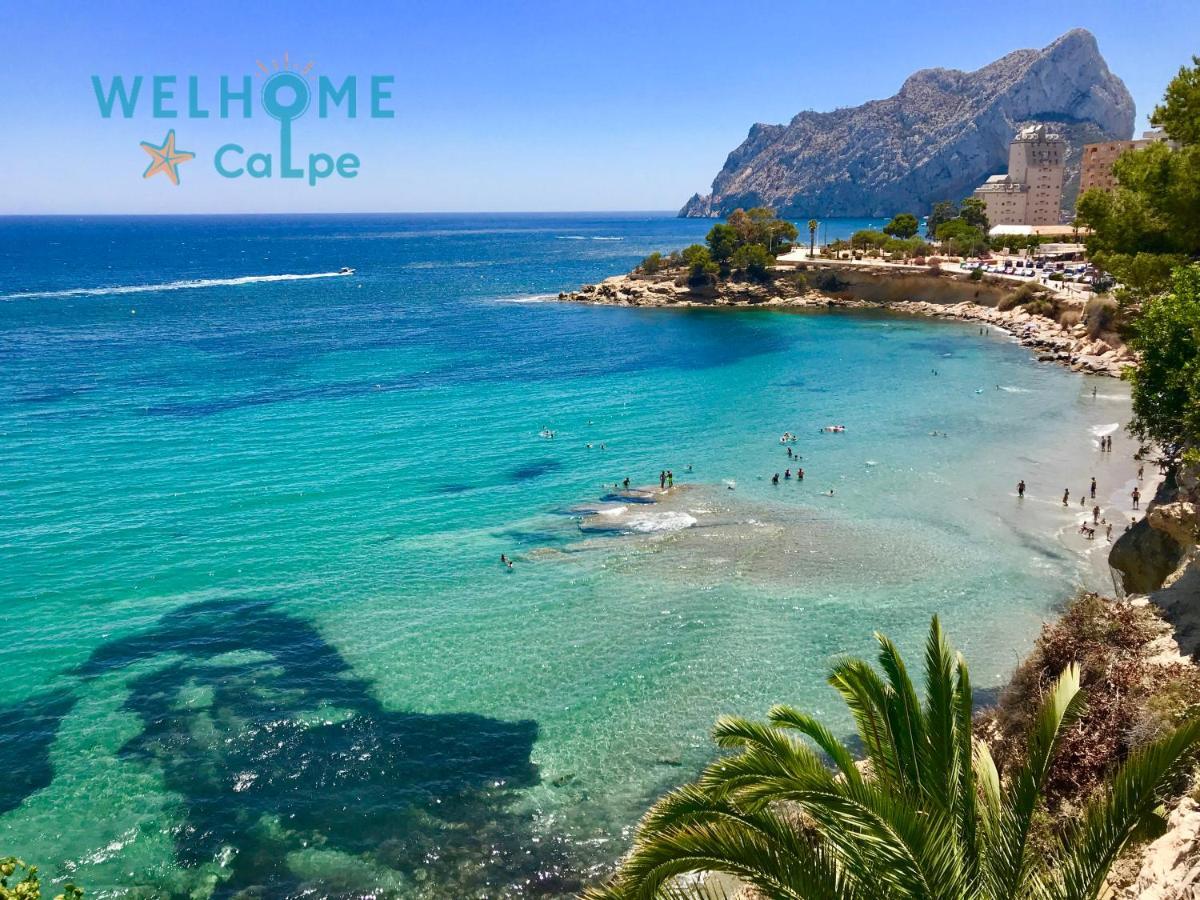 Acuarela Estudio, 1ª Linea, Vista Al Mar, Piscina Calpe Exteriör bild