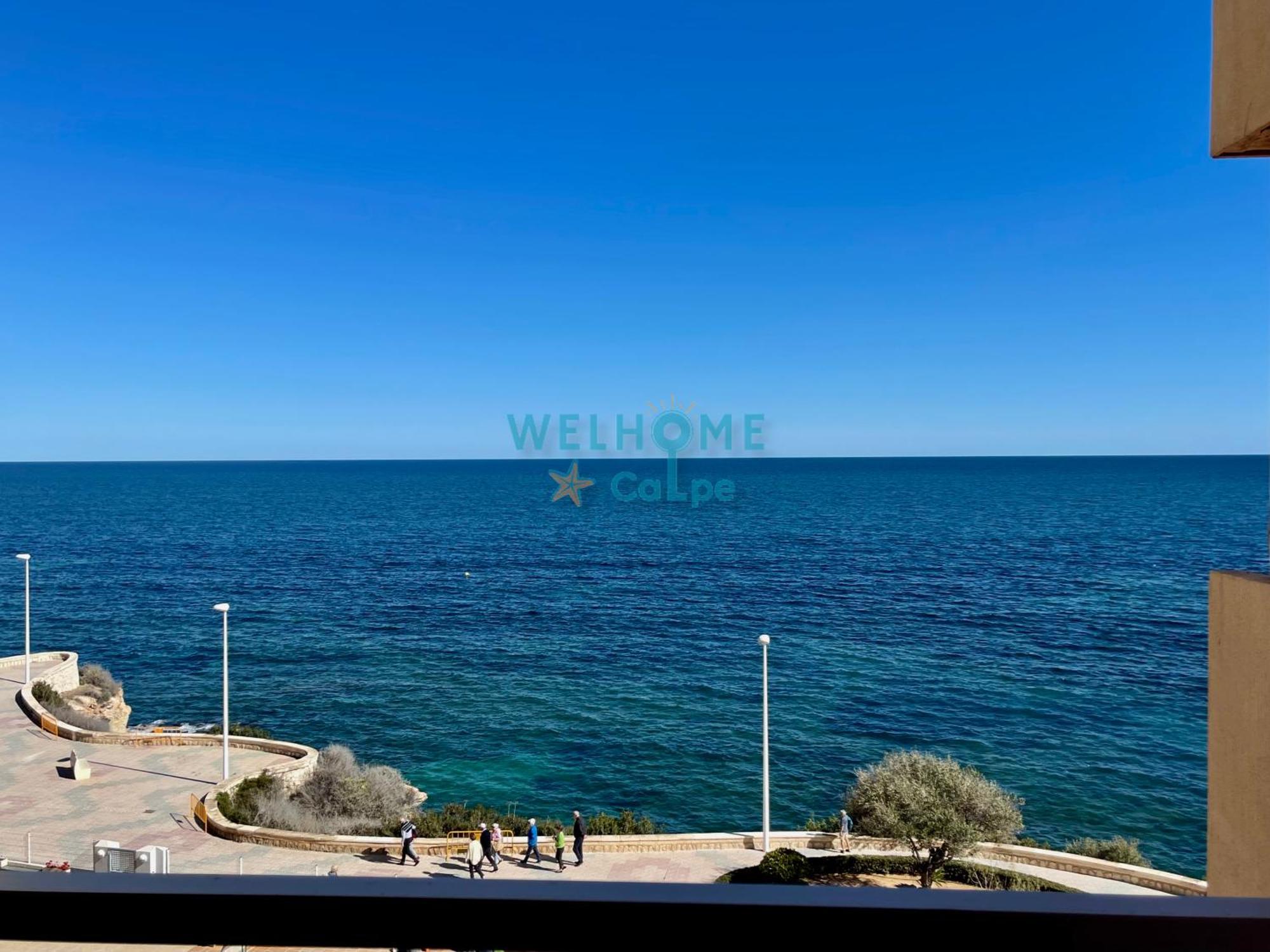 Acuarela Estudio, 1ª Linea, Vista Al Mar, Piscina Calpe Exteriör bild