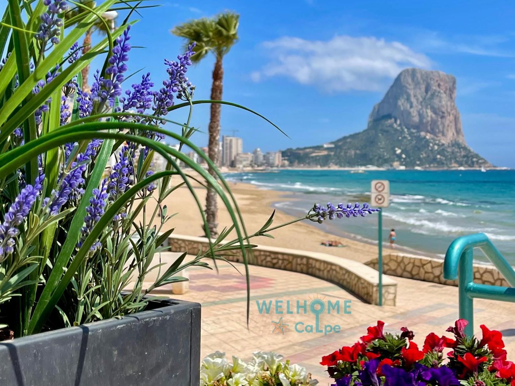 Acuarela Estudio, 1ª Linea, Vista Al Mar, Piscina Calpe Exteriör bild