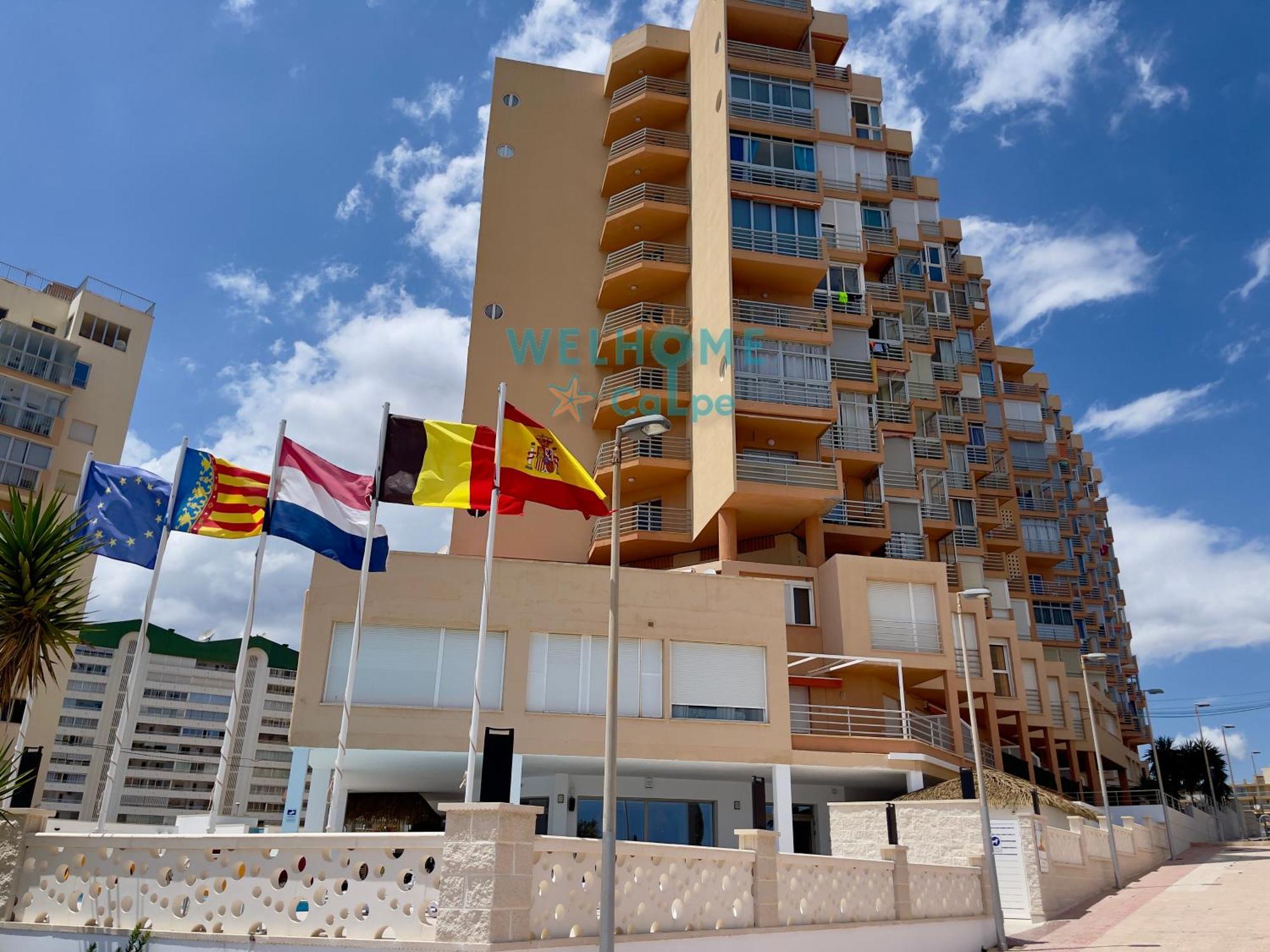 Acuarela Estudio, 1ª Linea, Vista Al Mar, Piscina Calpe Exteriör bild